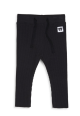 HuxBaby Black Rib Legging 5 Years